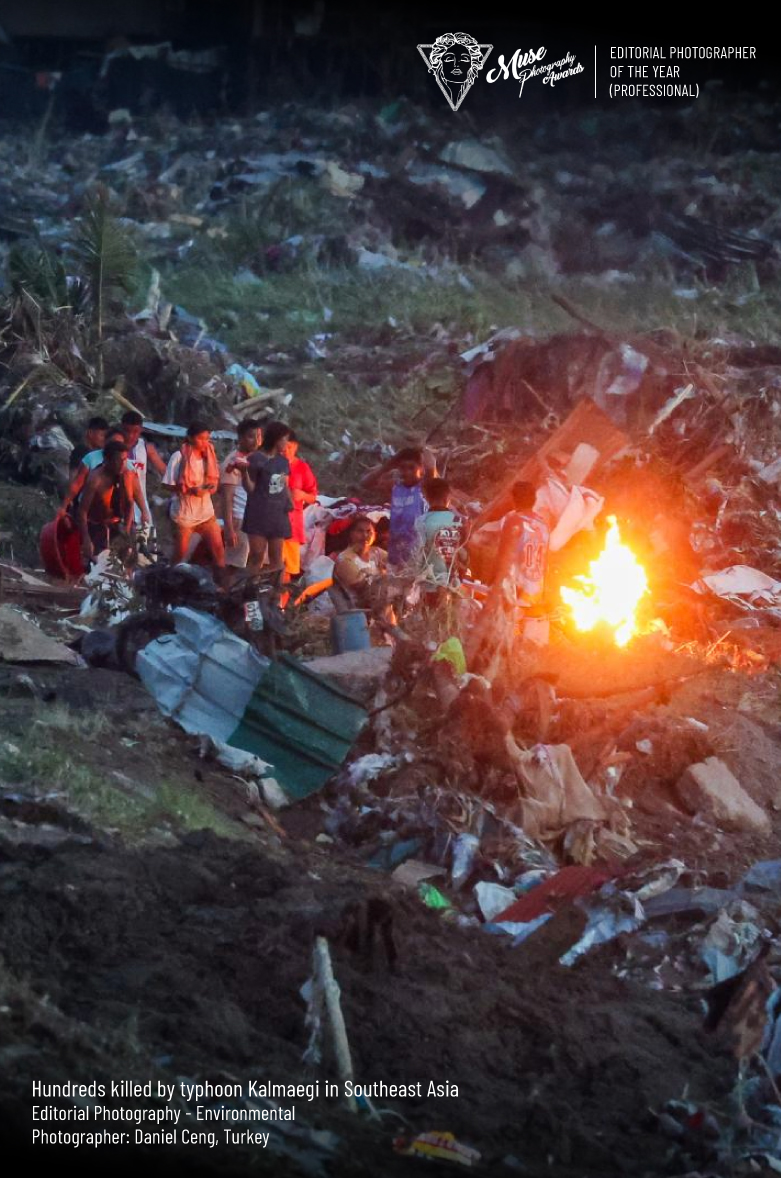 2026 MUSE Photographer Editorial Photographer of the Year (Professional) - Hundreds killed by typhoon Kalmaegi in Southeast Asia 