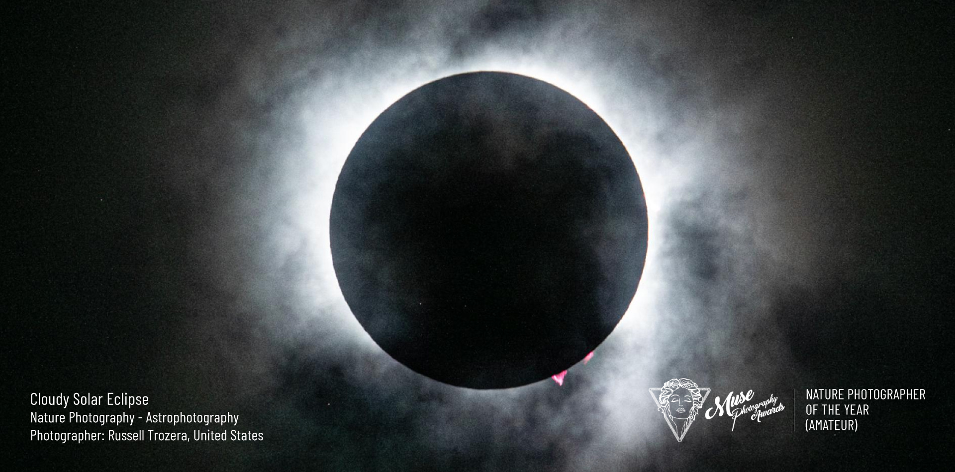 2026 MUSE Photographer Nature Photographer of the Year (Amateur) - Cloudy Solar Eclipse 