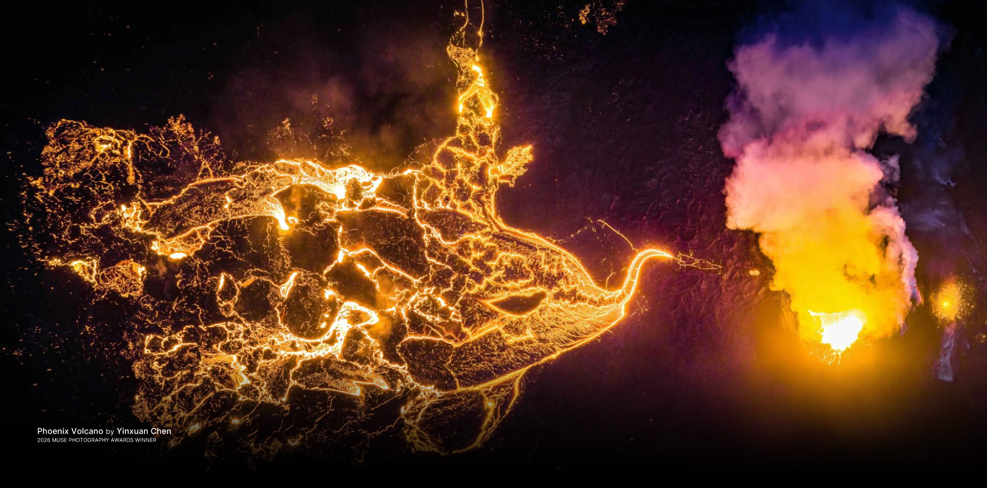 2026 MUSE Photographer Awards - Nature Photography Winner (Amateur) - Phoenix Volcano by Yinxuan Chen