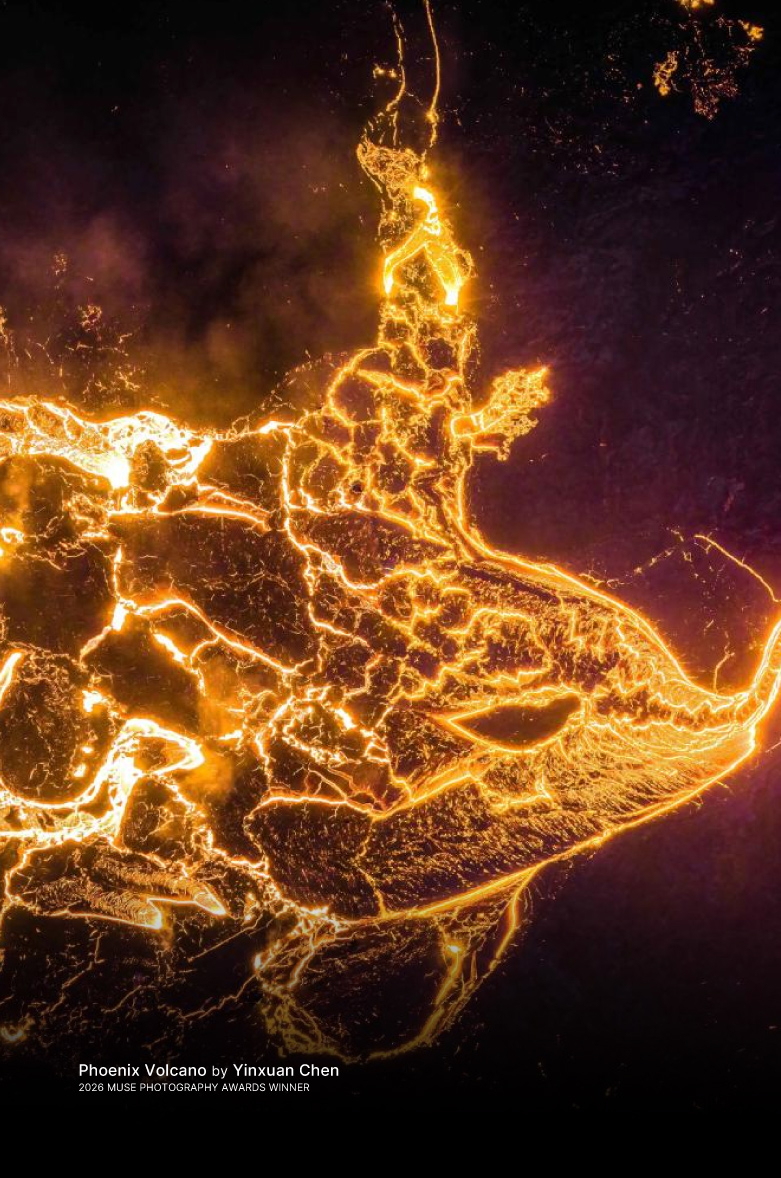 2026 MUSE Photographer Awards - Nature Photography Winner (Amateur) - Phoenix Volcano by Yinxuan Chen