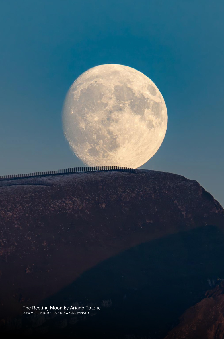 2026 MUSE Photographer Awards - Fine Art Photography Winner (Professional) - The Resting Moon by Ariane Totzke