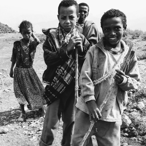 MUSE Photography Awards Silver Winner - The Amhara kids by Sandra Pinedo