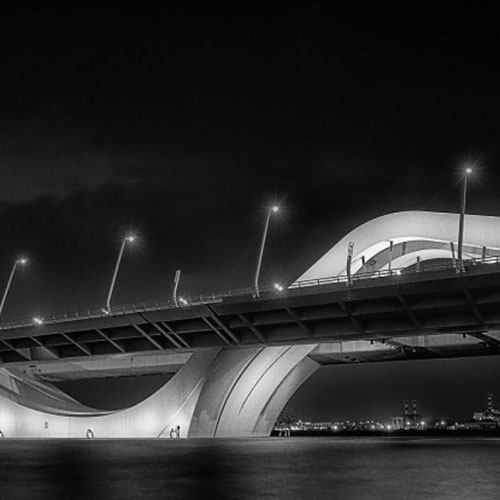 MUSE Photography Awards Gold Winner - Sheikh Zayed Bridge by Judith Kuhn