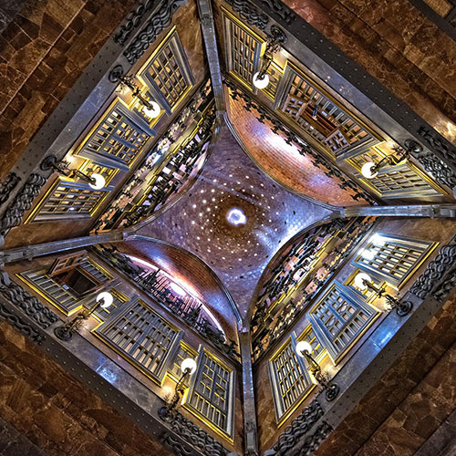 MUSE Photography Awards Gold Winner - Ceiling, Palao Guell by Glenn Goldman
