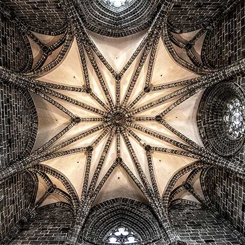MUSE Photography Awards Silver Winner - Ceiling, Valencia Cathedral by Glenn Goldman