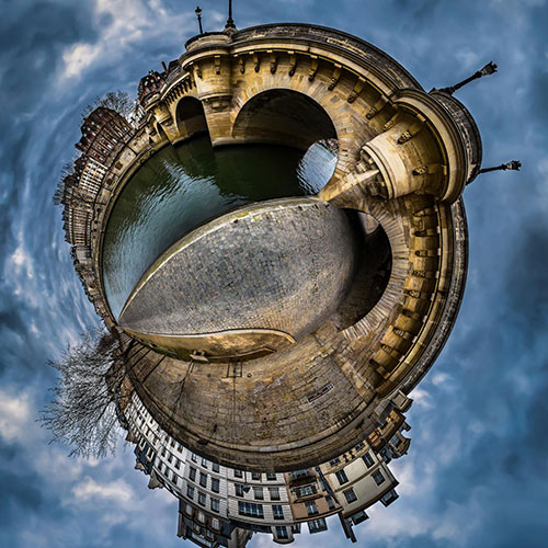 MUSE Photography Awards Gold Winner - Tiny Planet-sur-Seine by Christian Kleiman Fine Art Photography