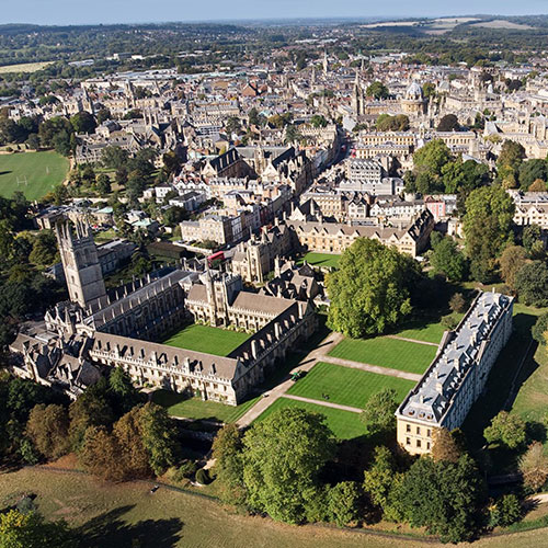 MUSE Photography Awards Silver Winner - Oxford from Above by Douglas Vernimmen