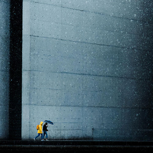 MUSE Photography Awards Gold Winner - Rainy Riverwalk by Marco Wilm