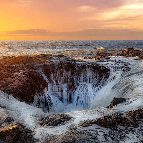 MUSE Photography Awards Gold Winner - Twilight, Thor's Well by Tim Truby