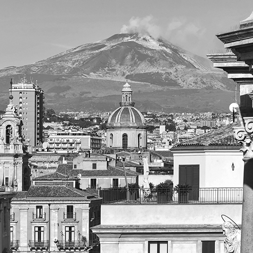 MUSE Photography Awards Silver Winner - Cityscape of Catania and the Etna volcano in the background by Dario Lo Presti