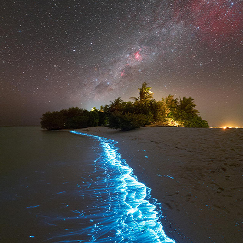Milky Way over Turquoise Wonderland - Photography Winner