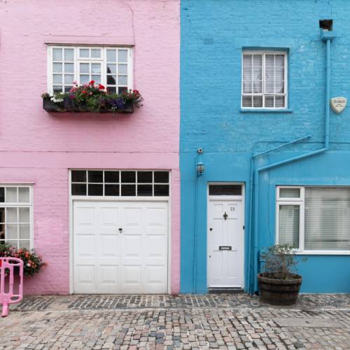 MUSE Photography Awards Silver Winner - Candy Houses, London Mews by Helene McGuire
