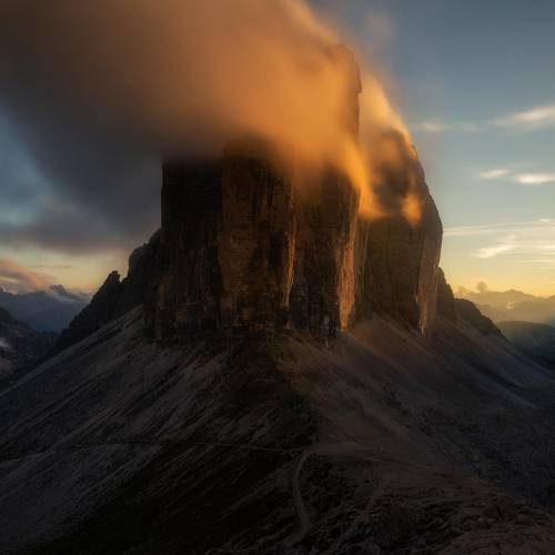 MUSE Photography Awards Platinum Winner - The fiery mountains by Andrea Sagui