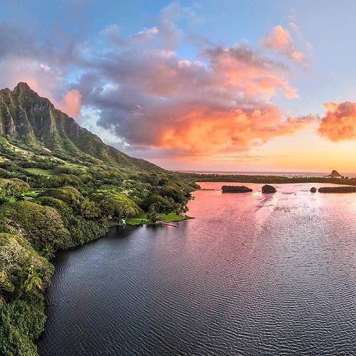 MUSE Photography Awards Silver Winner - Ko'olau's Morning Majesty: A New Day Begins by Matt Dusig