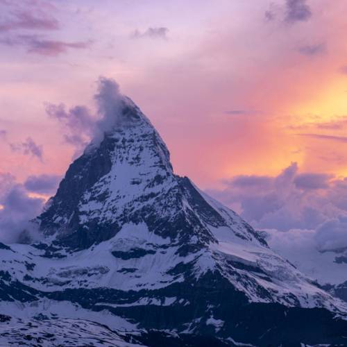 MUSE Photography Awards Gold Winner - Sunset Majesty Over Matterhorn by Jan-Tore Oevrevik