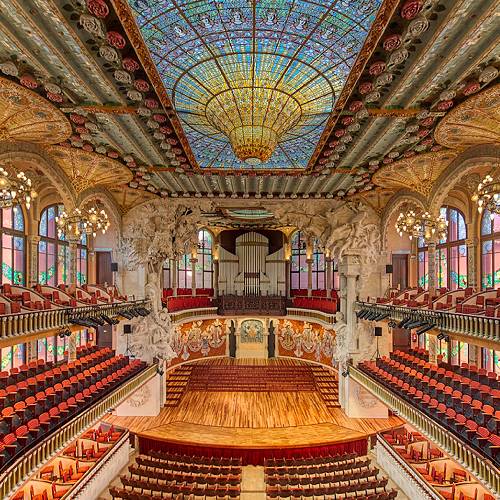 MUSE Photography Awards Gold Winner - Palau de la Música Catalana by Judith Kuhn