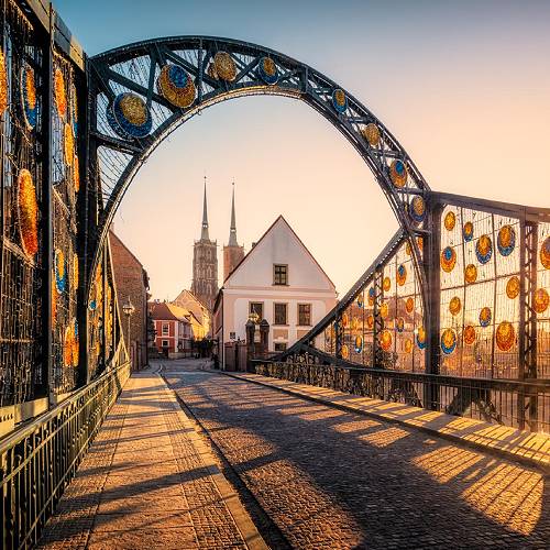 MUSE Photography Awards Gold Winner - Tumski Bridge at Christmas | Wrocław, Poland by Nico Trinkhaus