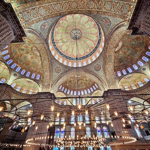MUSE Photography Awards Silver Winner - The Blue Mosque: The Sacred Geometry of Light and Devotion by Bodhisatta Maiti