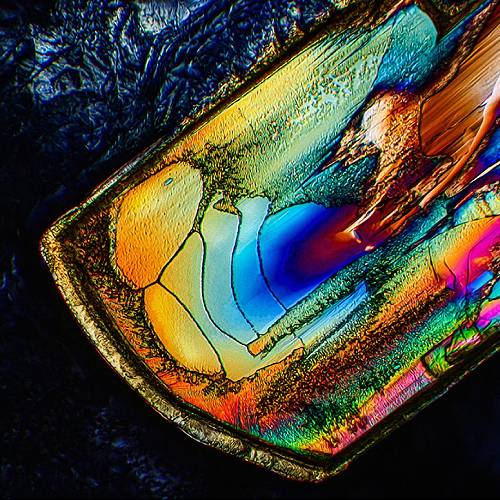 Award-winning photograph True Self: Emerging Through Crystal Skin by Karo Luminara, 2026 MUSE Photography Awards Silver Winner