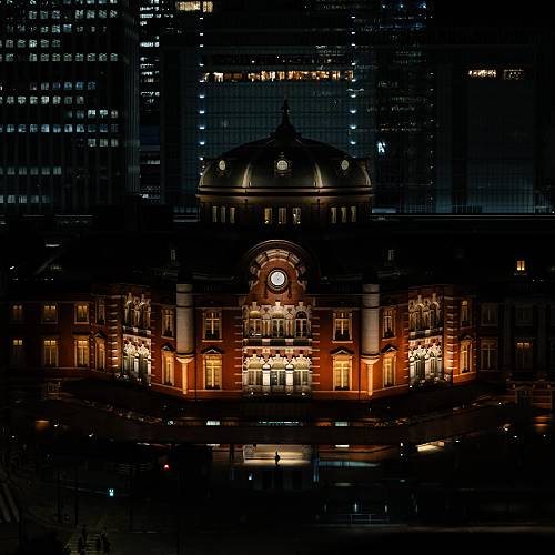 2026 MUSE Photography Winner - Tokyo Station at Night by FAN CHIEH WANG