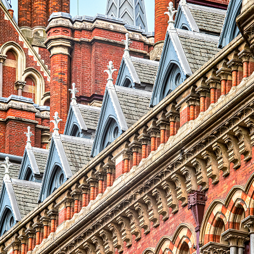 MUSE Photography Awards Category Winners of the Year Winner - St. Pancras Roof by Glenn Goldman