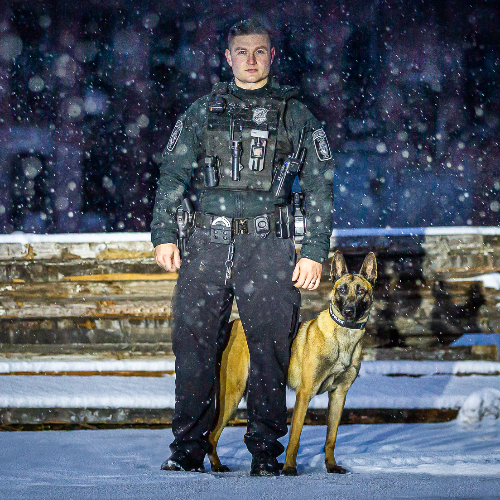 MUSE Photography Awards Silver Winner - On Duty in the Snow by David Shilale