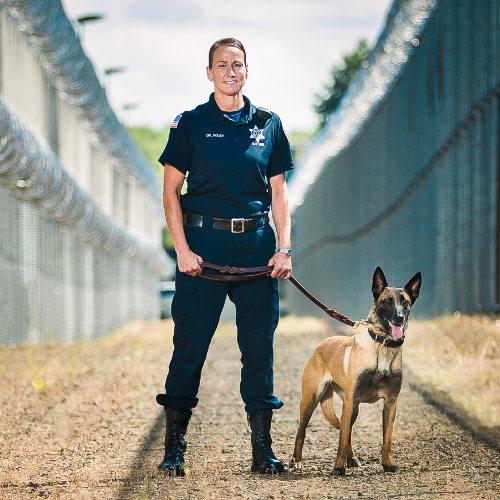 MUSE Photography Awards Gold Winner - Corrections K-9 Team by David Shilale