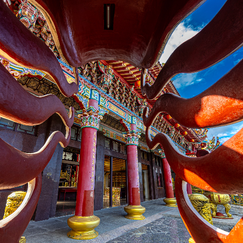 MUSE Photography Awards Platinum Winner - The temples in Taiwan photographed in 2023 by wang chen che