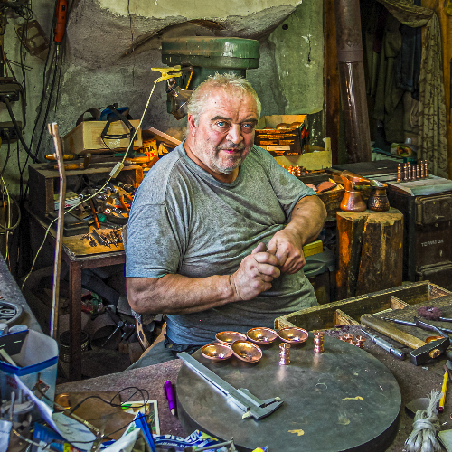 MUSE Photography Awards Gold Winner - Copper Crafts Mastrer - Petko Baikov by Todor Tilev