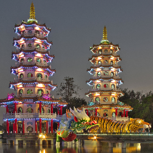 MUSE Photography Awards Gold Winner - Dragon & Tiger Towers by Robert Tsai
