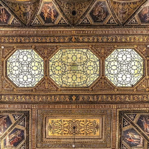 MUSE Photography Awards Gold Winner - Mr. Morgan's Library - Ceiling by Glenn Goldman