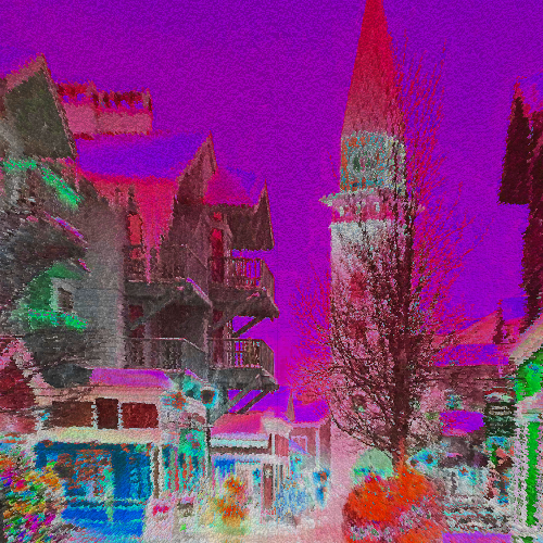 MUSE Photography Awards Silver Winner - Stratton Village Solarization by William Lulow