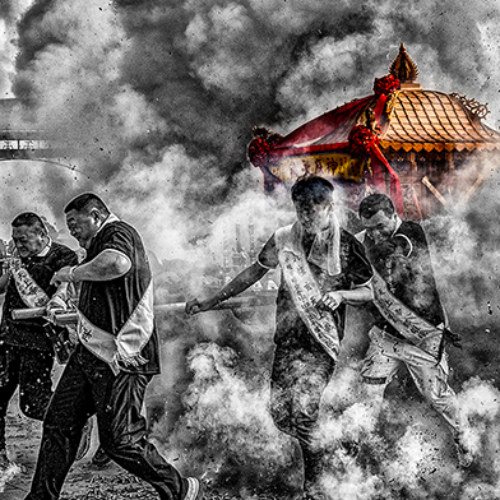 MUSE Photography Awards Gold Winner - Taiwan temple fair activities 2 by HO, WEI-CHIN