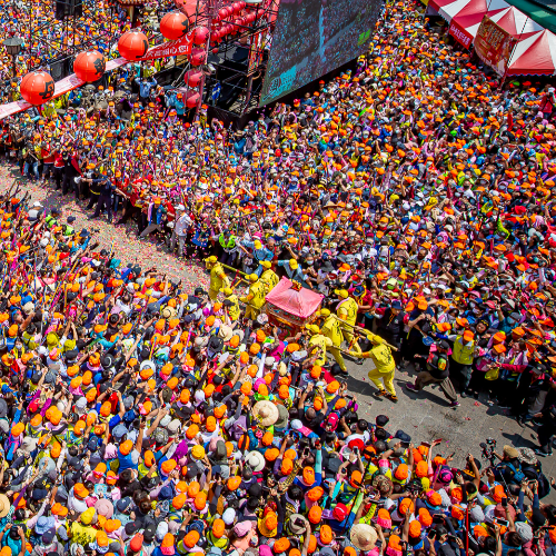 MUSE Photography Awards Silver Winner - The festival of Mazu is crowded of people by Tsai  Chi-Chang