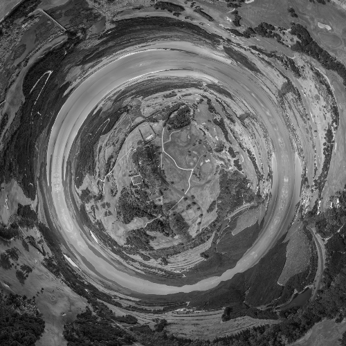 MUSE Photography Awards Silver Winner - over Carrington Golf Course by Chris Pegman