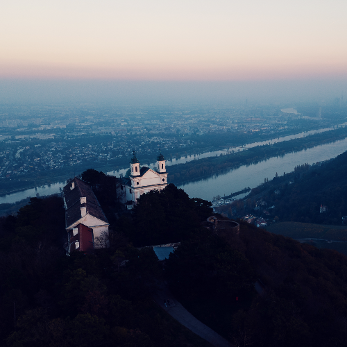 Above the Danube