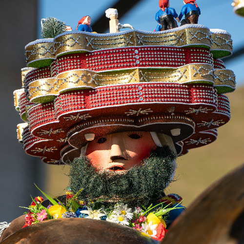 Award-winning photograph Voices of Winter: Appenzell’s New Year Ritual, Switzerland by Ariane Totzke, 2026 MUSE Photography Awards Gold Winner