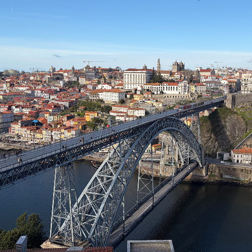 Award-winning photograph Luís I Bridge by noa grayevsky, 2026 MUSE Photography Awards Gold Winner