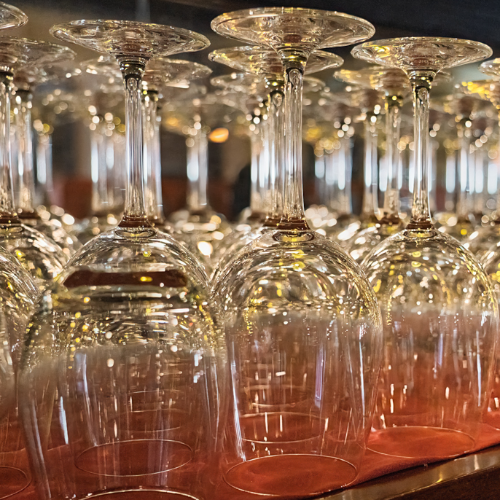 Award-winning photograph Sparkling Wine Glasses by Ernie Hayden, 2026 MUSE Photography Awards Gold Winner