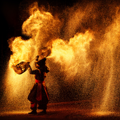 2026 MUSE Photography Winner - Big fire dance by Shirley Wung