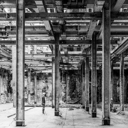 Award-winning photograph The Invisible Bedrock : The Steel Roots of the City by SHIH HUNG YANG, 2026 MUSE Photography Awards Silver Winner