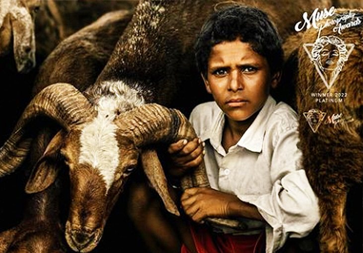 Arjun Kamath: Awarded Platinum Medal in the ‘People Photography - Children Category